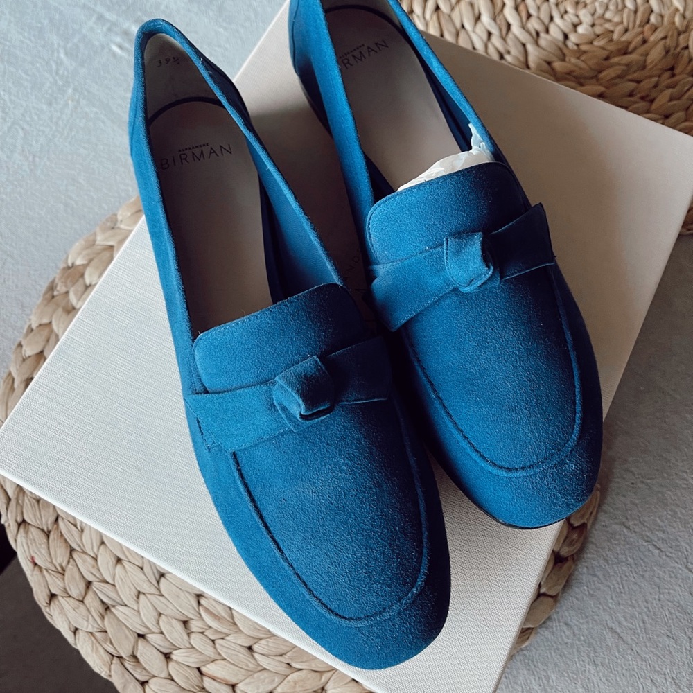 Alexandre Birman Becky suede loafers
Have been worn one time! 
Size 39.5